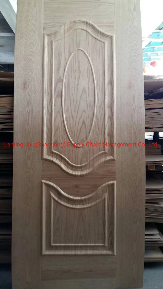 Madera de teca natural de la puerta de moldeado de la piel del Grupo Sinosky China