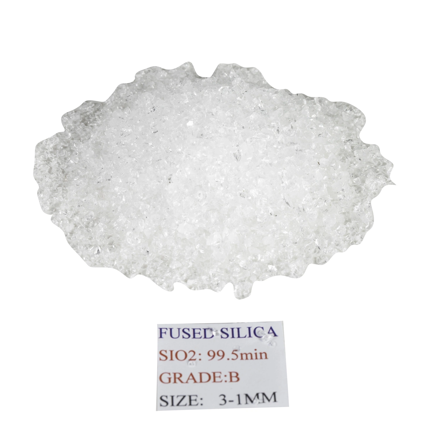 Sio2 99.8% 50-100 Mesh Fused Quartz/Silica Sand Super Fine