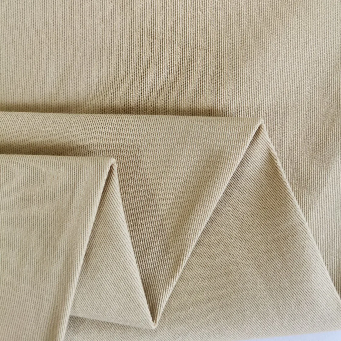 250GSM Brushed Cotton Spandex Twill Fabric for Trousers