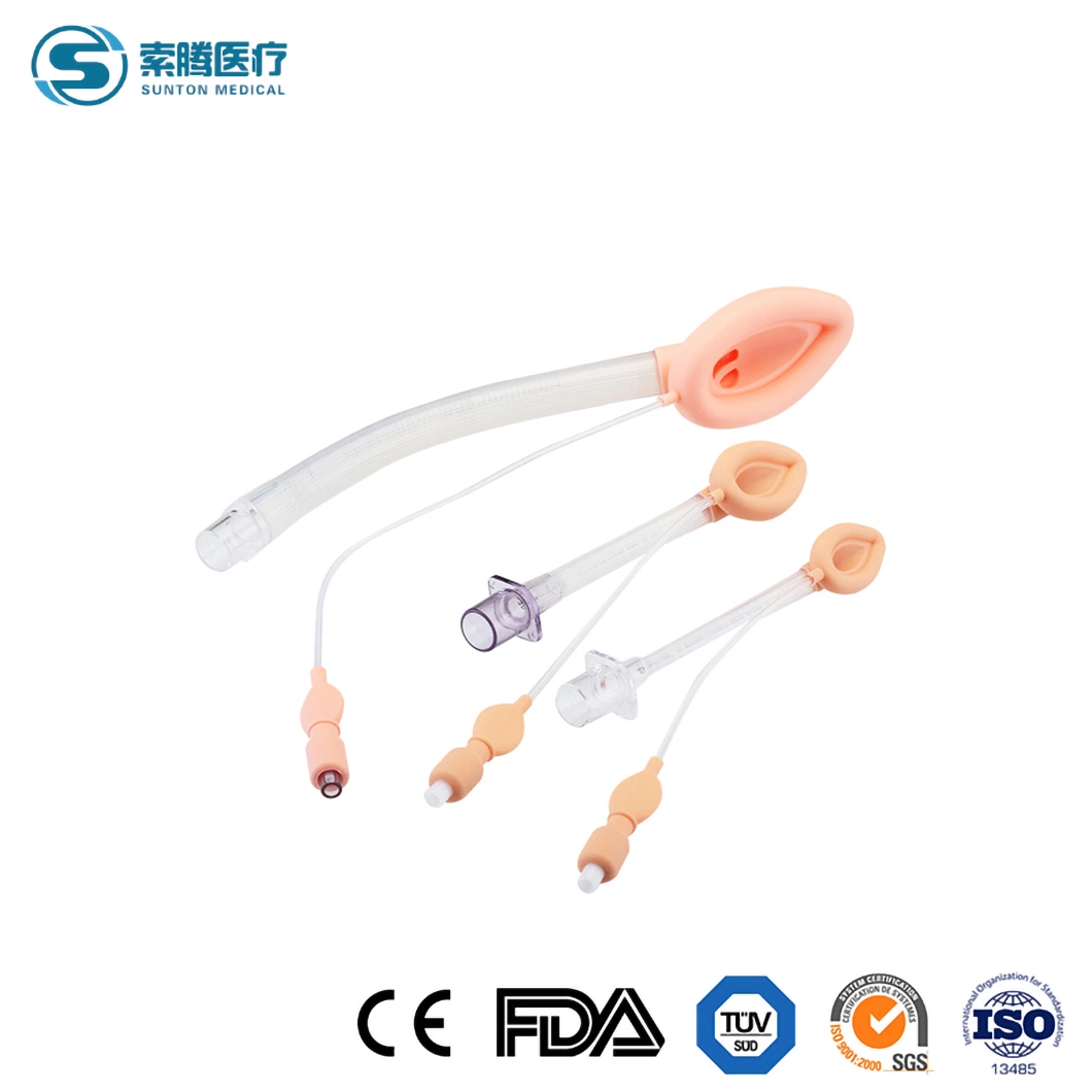 Sunton China CE ISO Certified Medical Disposable 1# 1.5# 2# 2.5# 3# 4# 5# Sizes High-Quality Laryngeal Mask Airway Suppliers