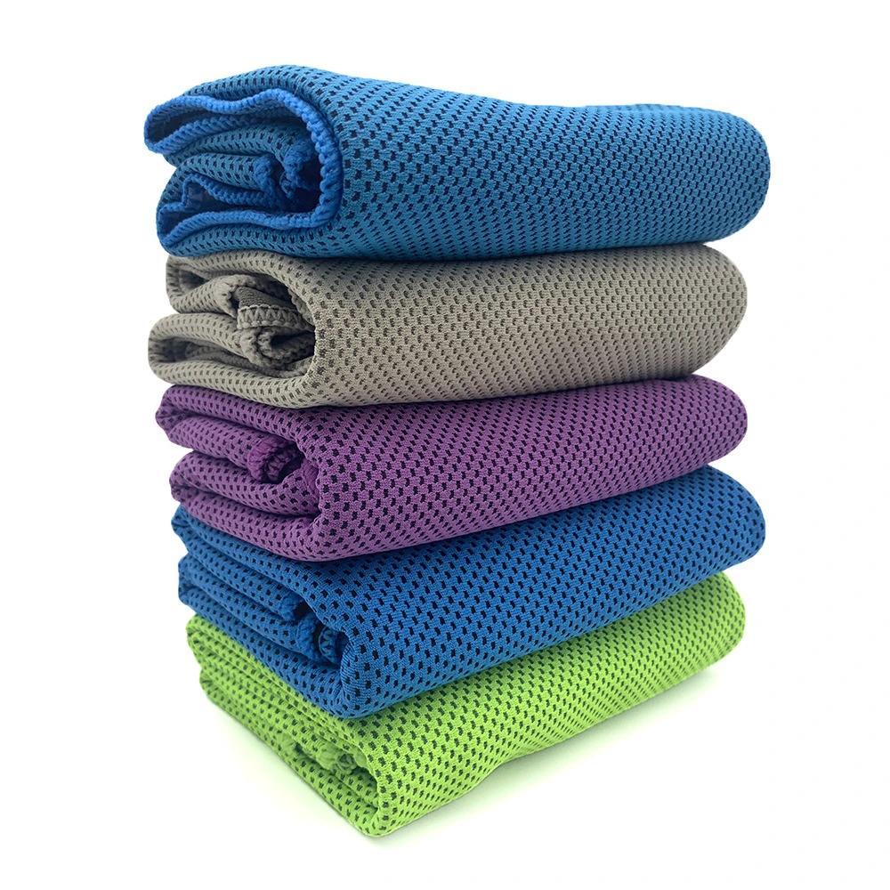 Customized Color and Size Sports Towel Soft Cooling Towel Quick-Dry Microfiber Towel