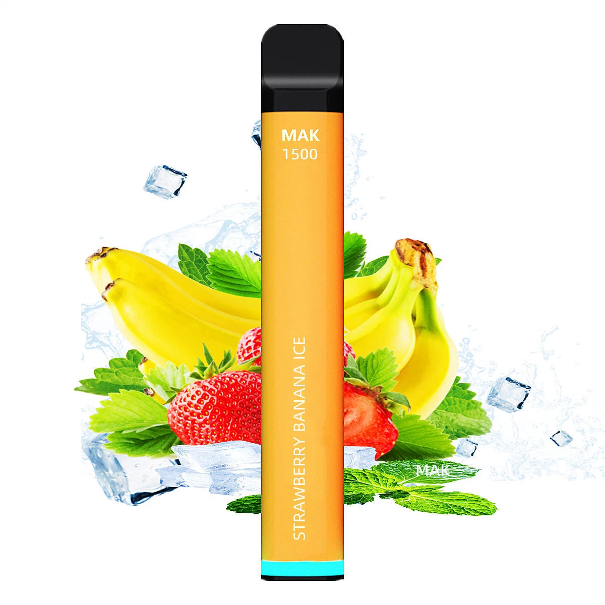 MAK dernier produit 1500 puffs 16 saveurs Vape jetable