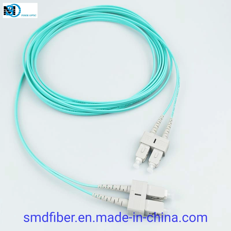 Sc-Sc/Upc Om3 Fiber Optic Patch Cord Duplex, 2.0mm, 5m