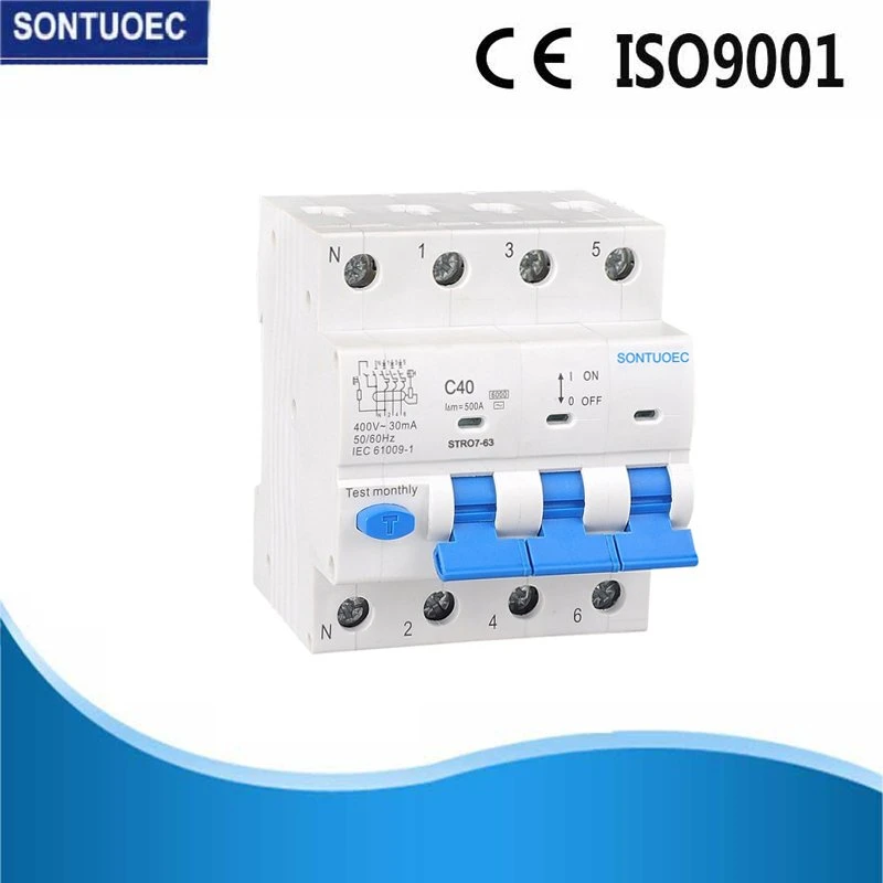 RCBO a Type and AC Type Stro7-40 Residual Current Operated Circuit-Breaker