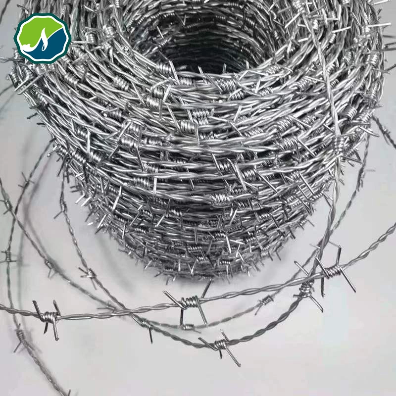 Factory Hot Dipped Galvanized PVC Stainless Steel Barbed Wire Fencing Wire Price