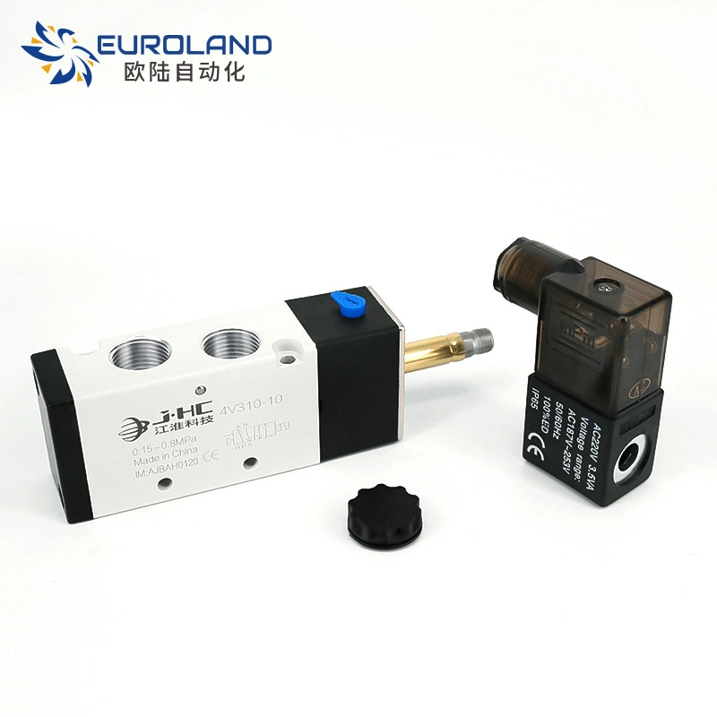 High quality/High cost performance Air Pilot Control 4V210 Pneumatic Valve 2/5 Way Air Compressor Solenoid Valve