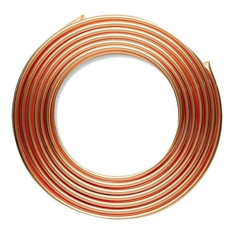 ASTM B587 C4430 C38500 Straight 99.9% Pure Copper Heat Tube Soft Brass Round Square Copper Pipe for Air Conditioner