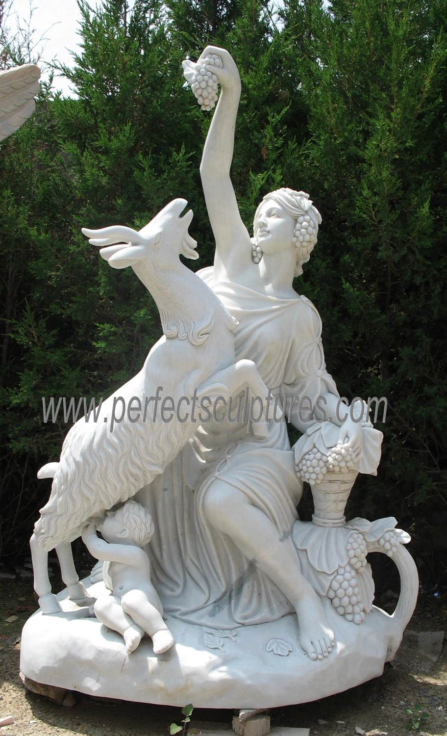 Life Size White Marble Statue Gaius Julius Caesar Sculpture for Garden Indoor Outdoor (SY-X1421)