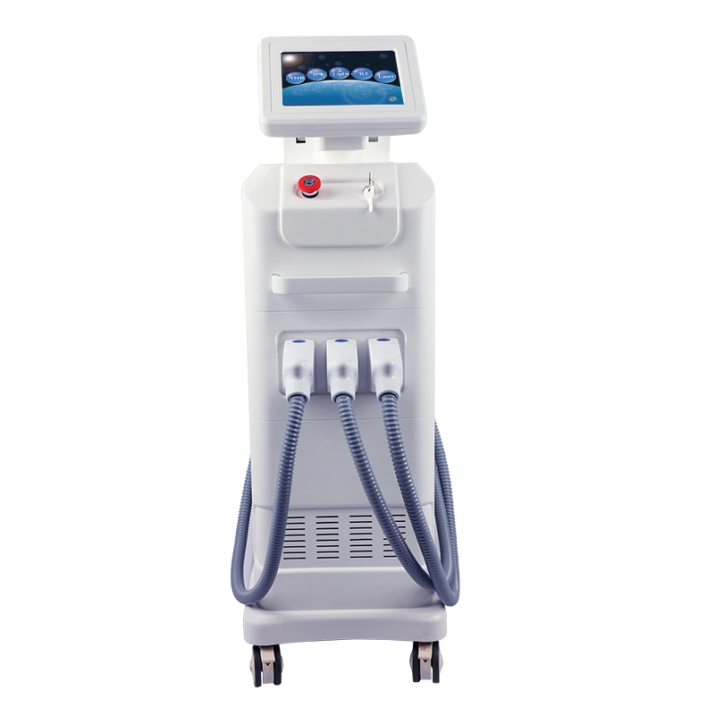 Multifunction IPL Super Hair Removal ND YAG Laser Equipment for Clinic