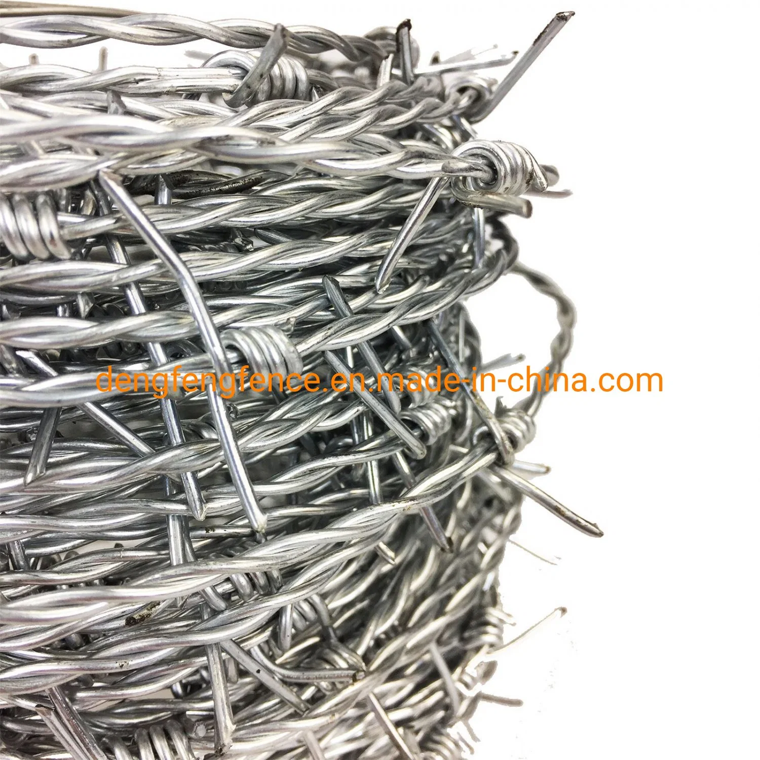 250m/500m Galvanized Barbed Wire/Cheap Barbed Wire Price Per Roll/Barbed Wire Roll Price Fence China'factory