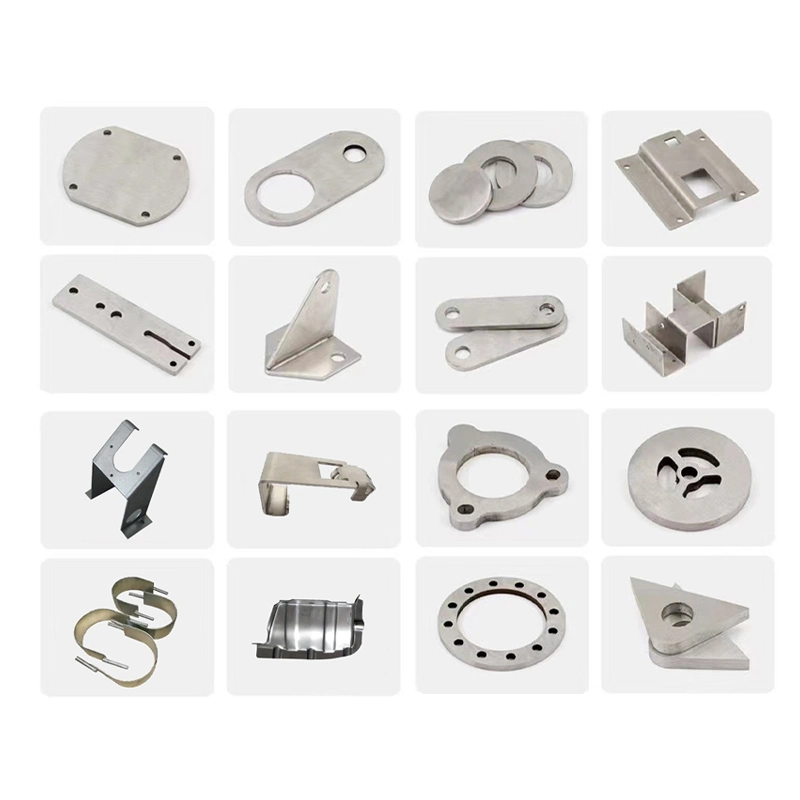 Custom Clip Bracket Fastener Stainless Steel Laser Cutting Drawing Design Stamping Parts Sheet Metal Fabrication Service