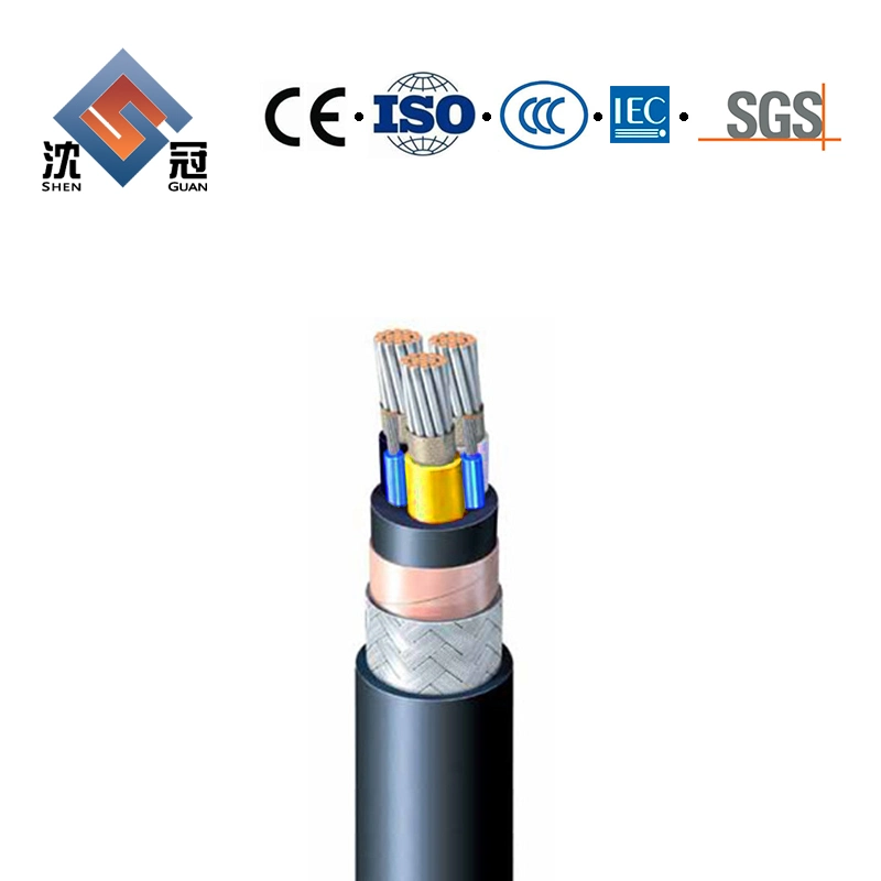 Shenguan Fire Proof Mineral Insulated XLPE Armoured Flexible Fire Resistant Cables Minin Power Cable Flexible Cable Low Smoke Zero Halogen Cable