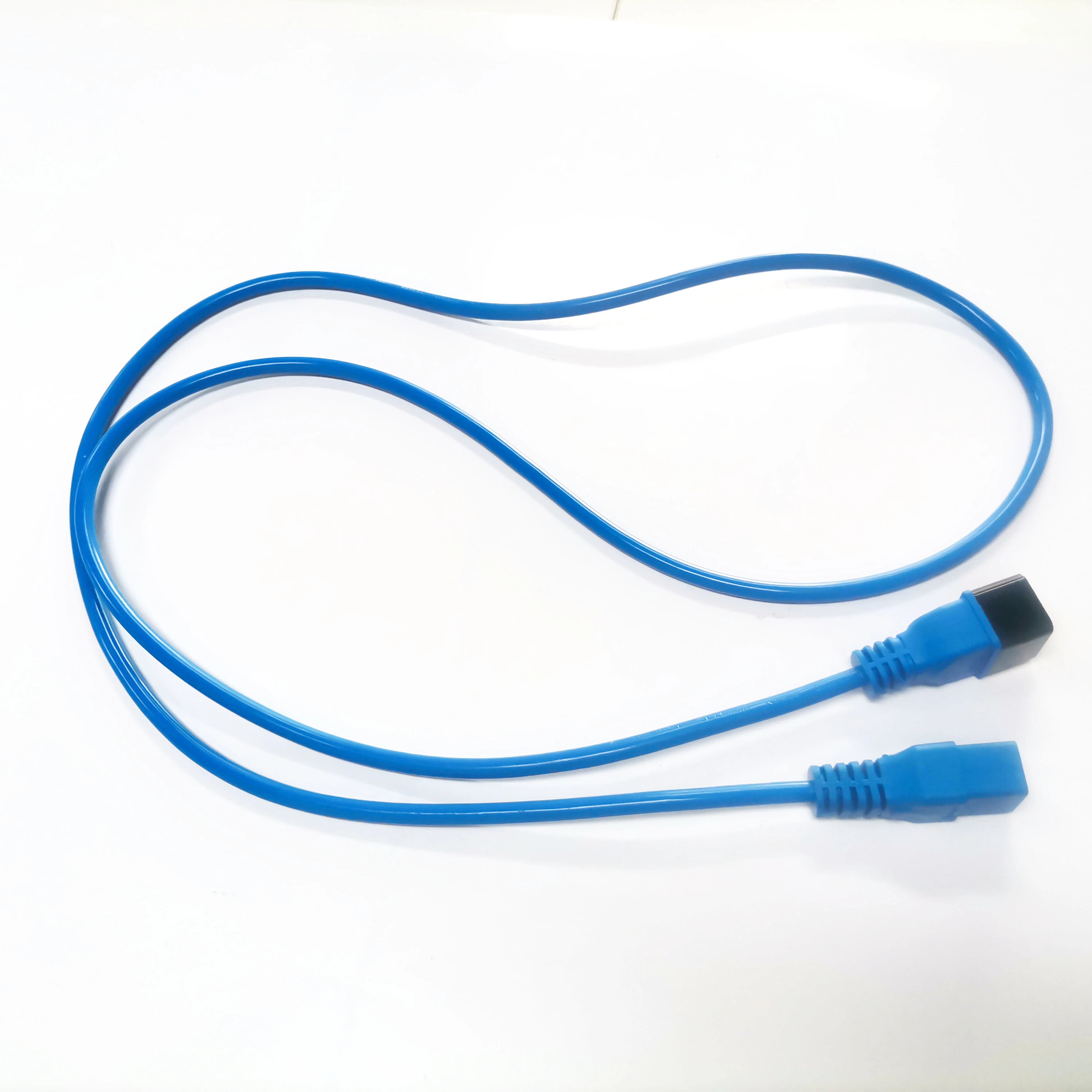 Blue 1.8m C19 to C20 Power Cord H05VV-F 3X1.5mm2 TUV Certified Cable