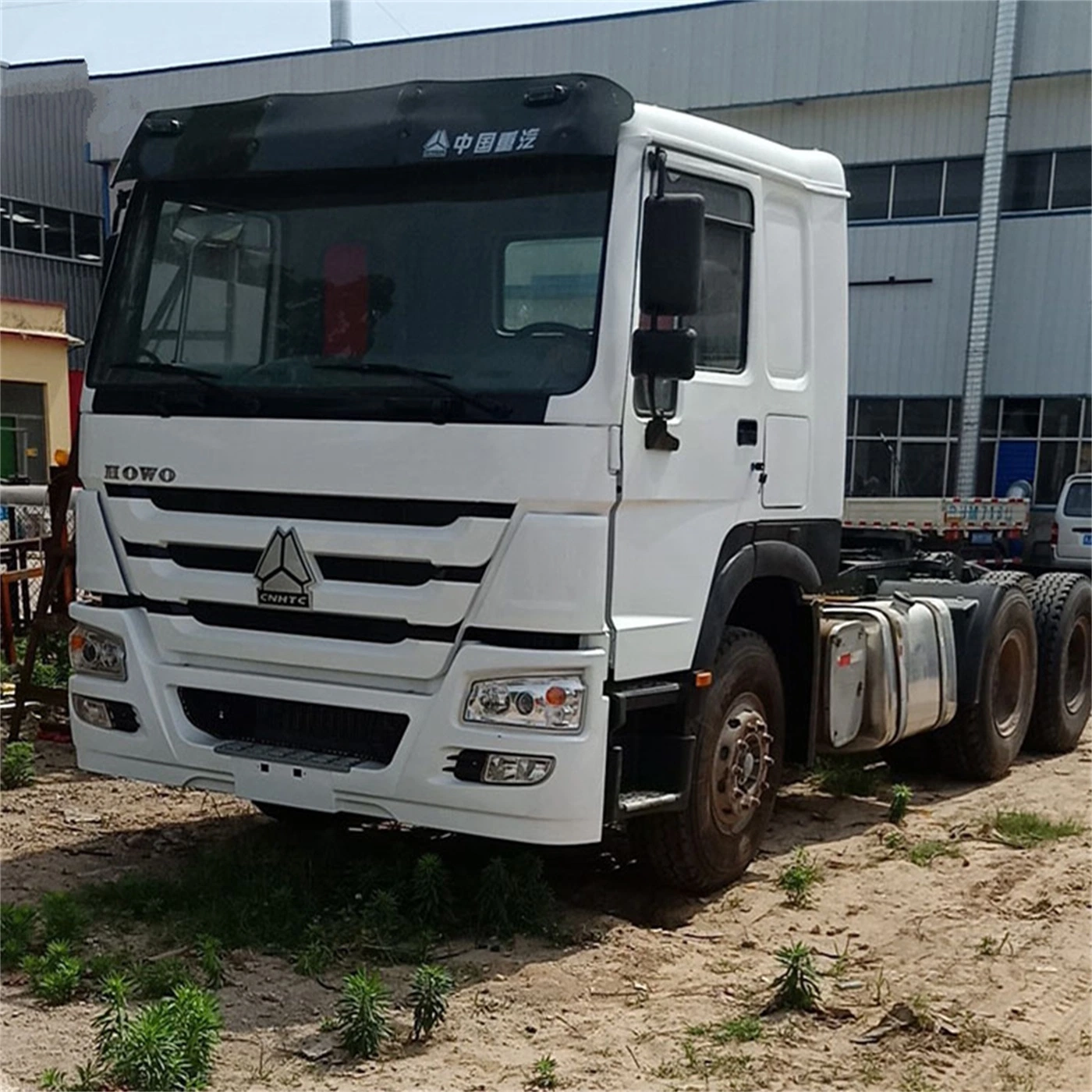 HOWO utiliza 371HP 420HP HW76 carretilla de la cabina del tractor para la venta