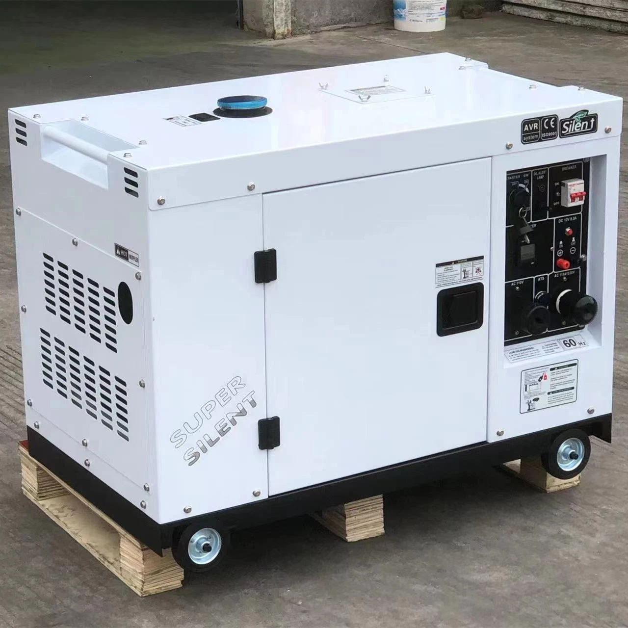 8/10/12kVA Single Cylinder Air-Cooled Diesel Engine Km Series Generator