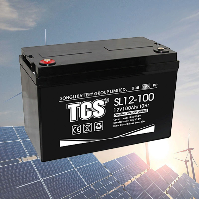 China Strength Supplier 12V 100ah Solar AGM SLA ciclo profundo Batería de plomo ácido para almacenamiento de energía VRLA para equipos de comunicación