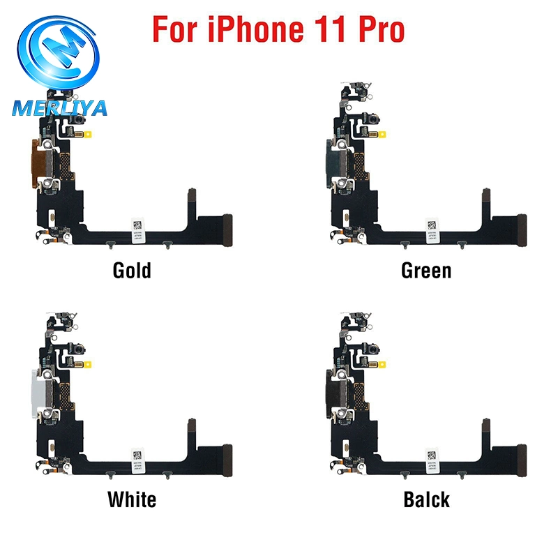 Charging Port Charger Dock Mic Flex Cable for Iphon 11 12 13 PRO Max