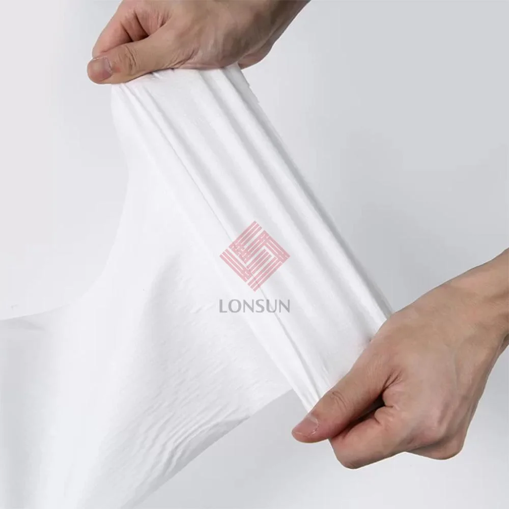 Elastic Nonwoven Fabric Nonwovne Coated with Spandex Creora Spandex Elastic Waistband