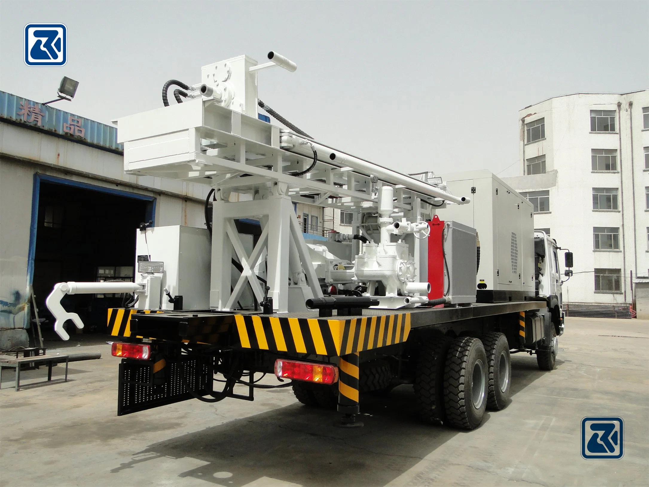 Sinotruk HOWO E7 Hohan Water Well Drilling Truck Deep Water Well Drilling Truck