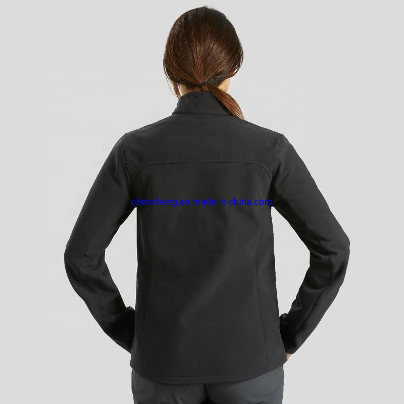 Las empresas Blesser nuevo diseño de la mujer chaqueta Softshell mujer chaqueta Softshell impermeable al aire libre