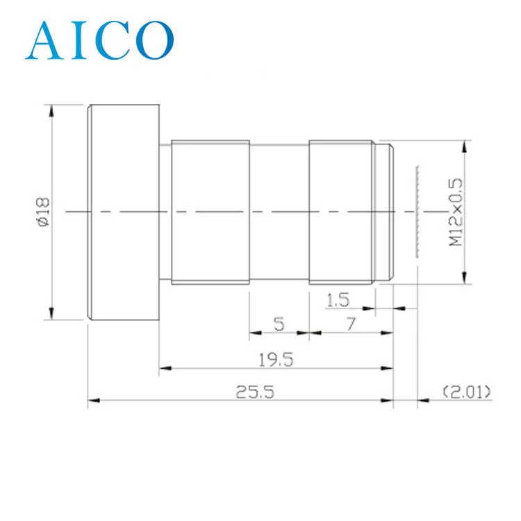 1/2.3" F1.6 2MP FL 4.5mm M12 Macro 4.5 mm S-Mount Megapixel CCTV Board Mac Lens with Small Mod 100mm