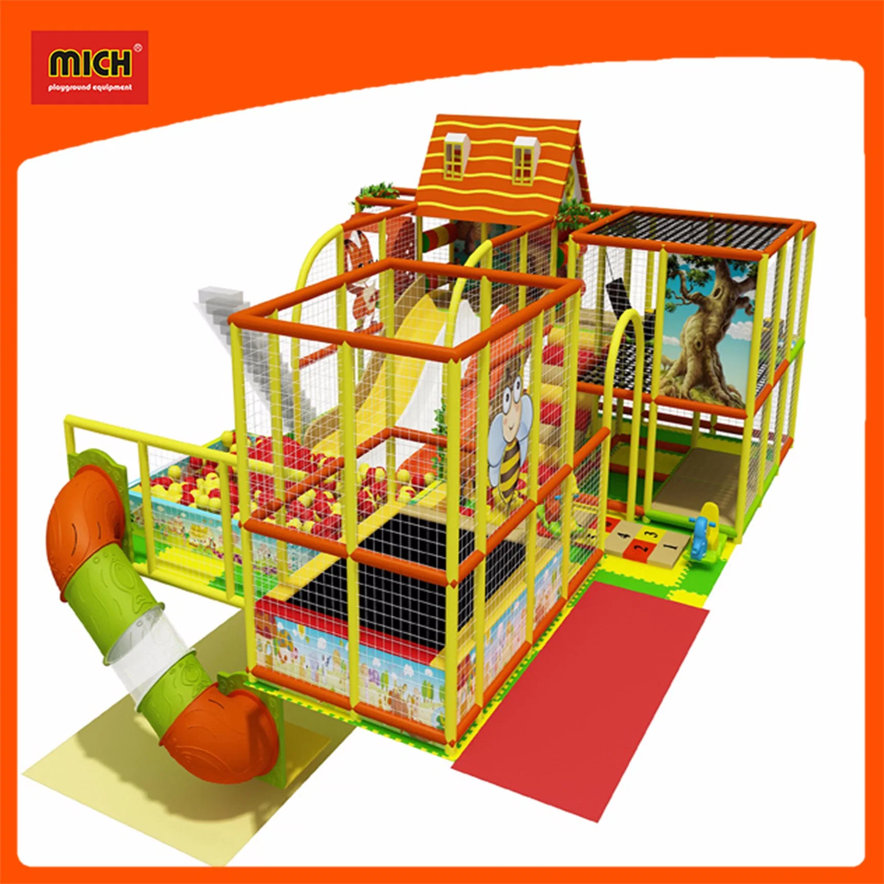Small Indoor Playground Set for Kids