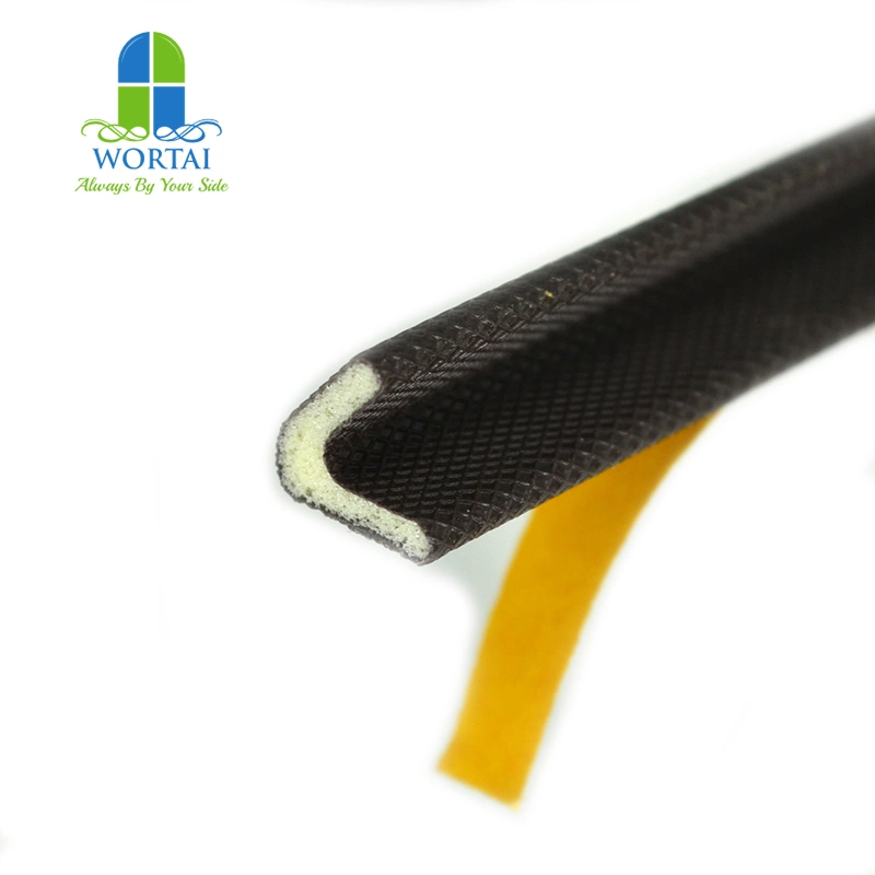 V Shape Type PU Foam Sponge Jamb Weatherstrip Seal Strip for Door and Window