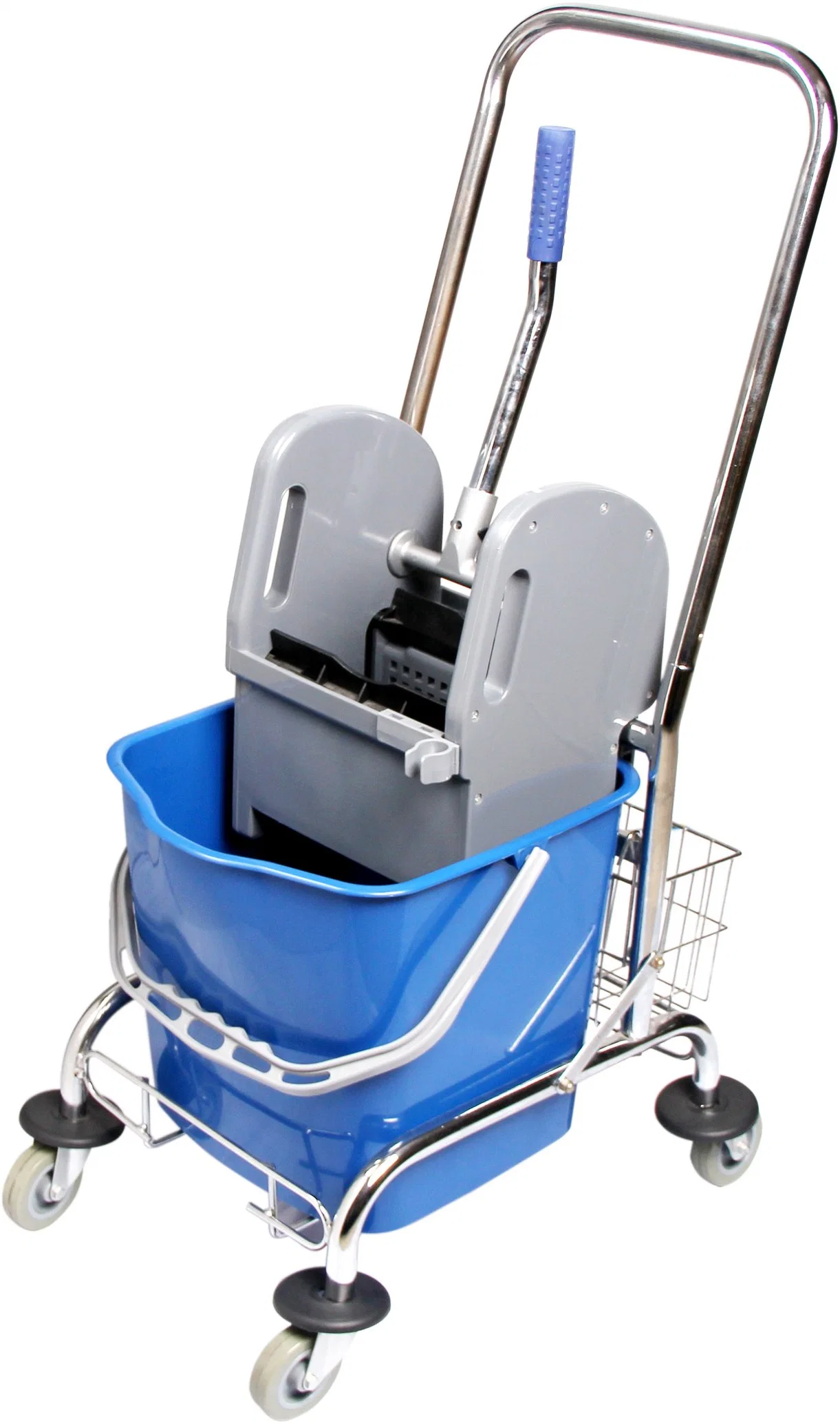 Limpeza de piso Serviço de arrumação Hotel Mop Bucket Wringer Trolley