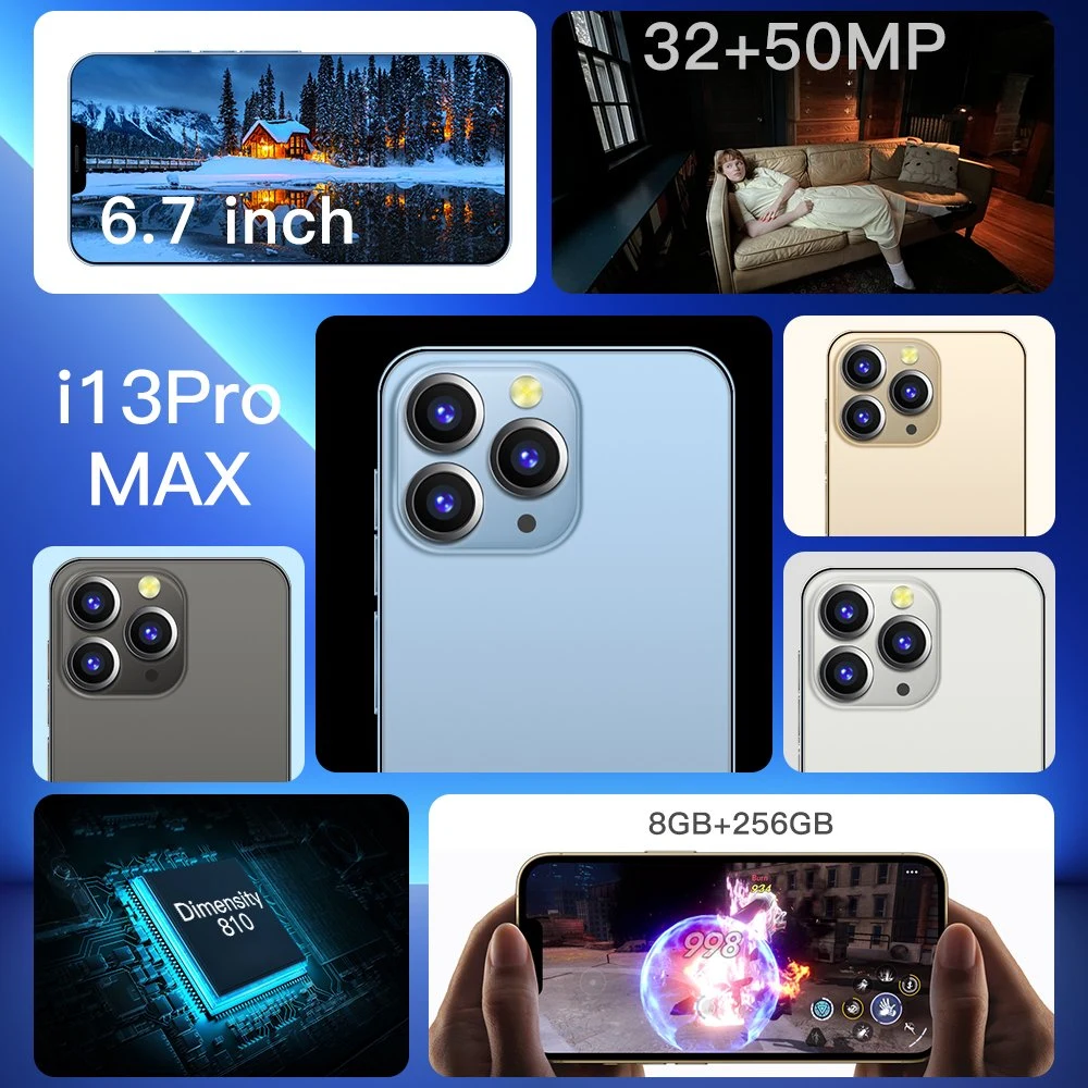 Оптовая торговля оригинальный новый смартфон для I 13 PRO Max