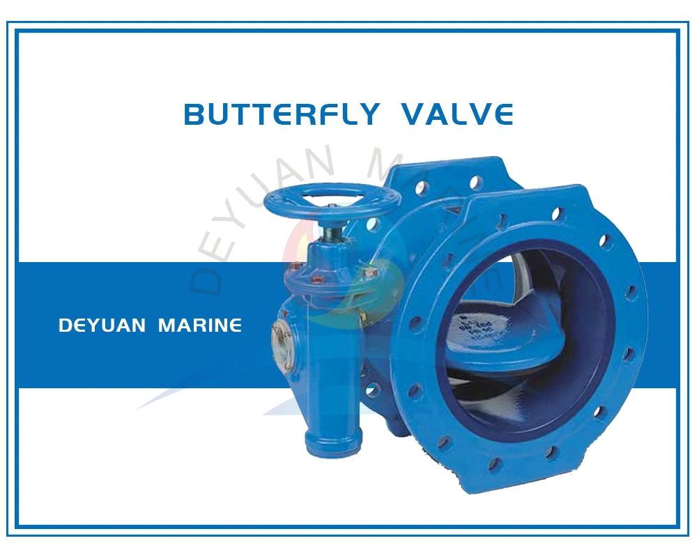 Marine Butterfly Valve to Stop, Regulate and Start Flow