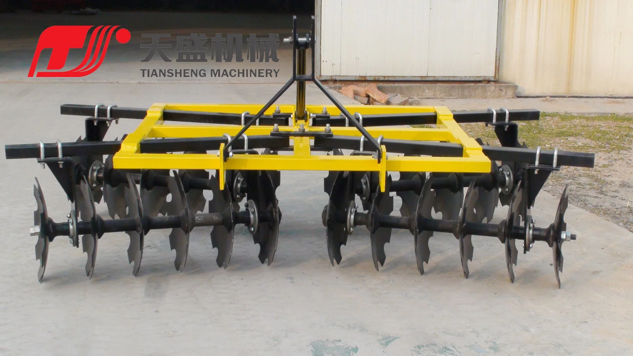 New Agricultural Machinery 24blades Symmetrical/Opposed Light Duty Disc Harrow