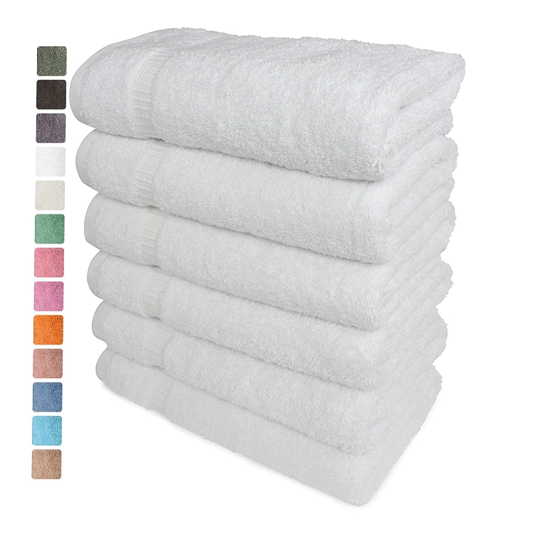 Cheap Price Cotton White Face Towel for Hotels