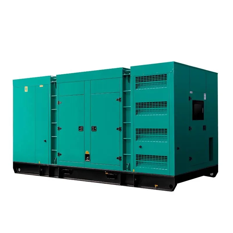 Three Phase Silent Generator Red Diesel Genset