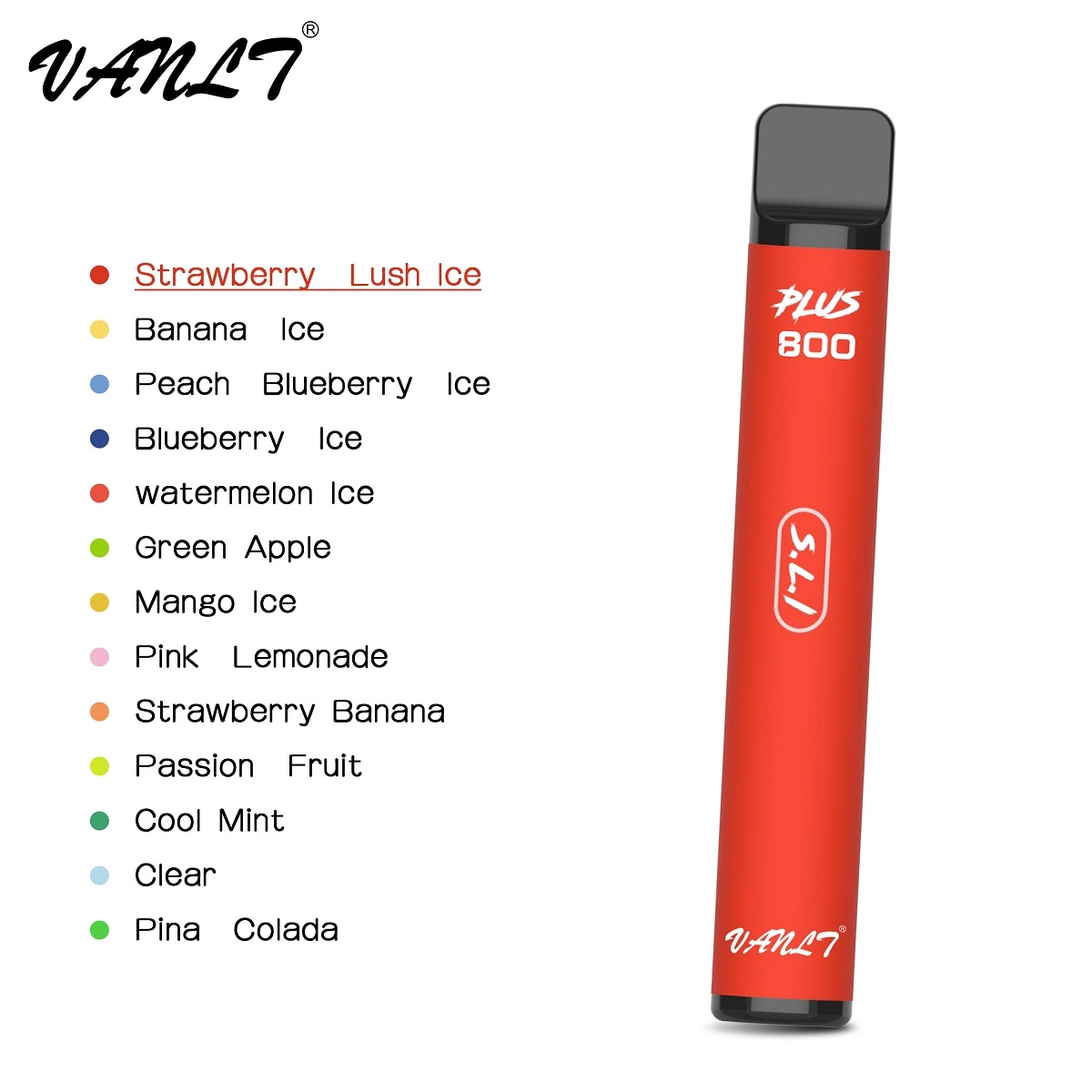 Wholesale/Supplier 20mg Strawberry Lush Ice Electronic Cigarette Wholesale/Supplier Cheap Vape