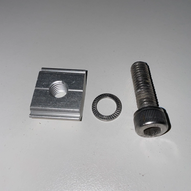 China Custom Made Solar Photovoltaic Bracket Accessories Nut Bolts Hot-DIP Galvanized Photovoltaic Bracket Bolts