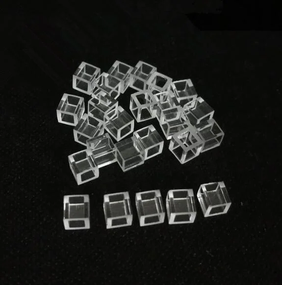 Customized Clear Fused Silica Square Rectangular Semiconductor Quartz Glass Tubes for Sale