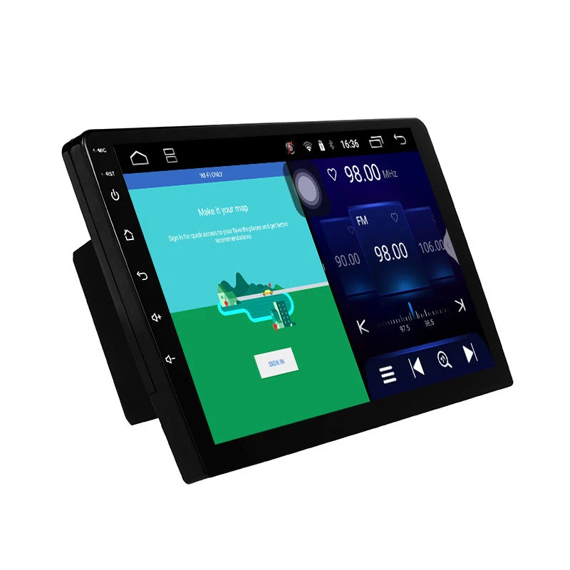 Pantalla táctil universal Android 10,0 GPS estéreo para coche reproductor de vídeo Radio 9 pulgadas 2 DIN 2+32g Android Car Player