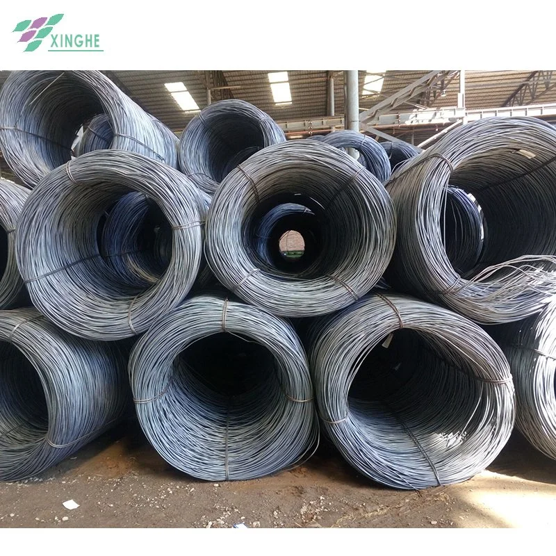 Hot Rolled Cold Heading Steel Wire Rod in Coils Galvanized Steel Wire Rod