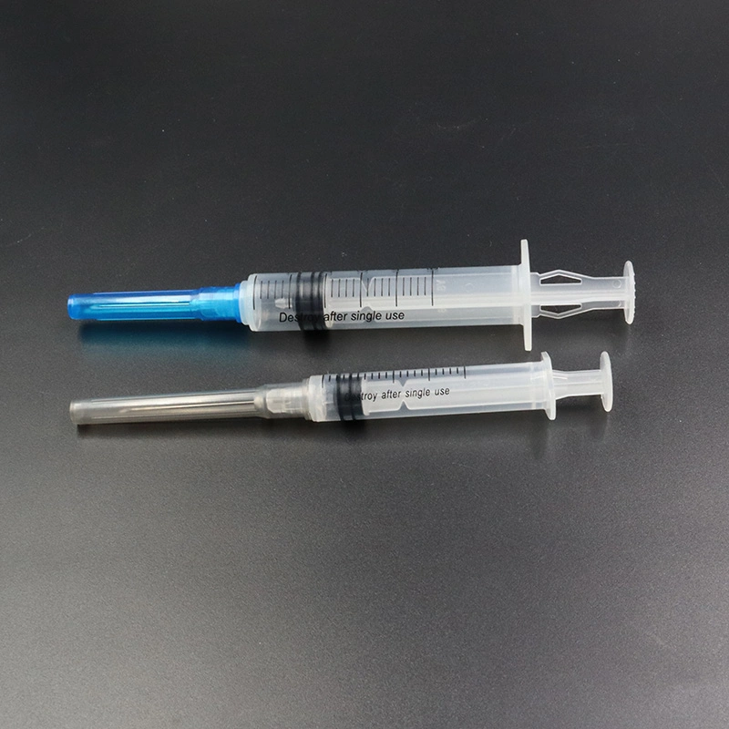 Medical Products Auto Disable Syringe 3ml and 5ml with Needle