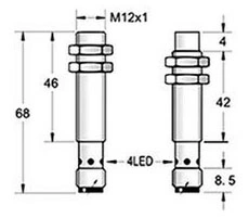 Kjtdq PNP de Alto Desempenho nº M12 com o conector do Sensor de proximidade indutivo equivalente a Omron