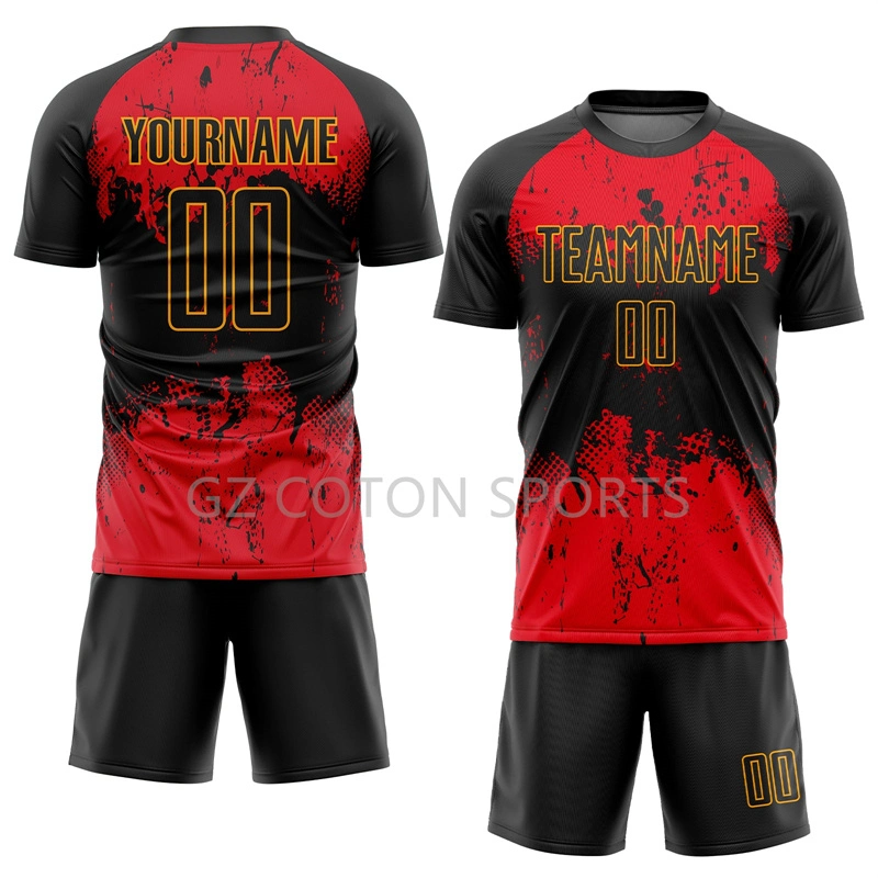 Custom Großhandel Classic Rugby Uniform Polyester Sublimiert Touch Rugby Fußball Jersey-Set