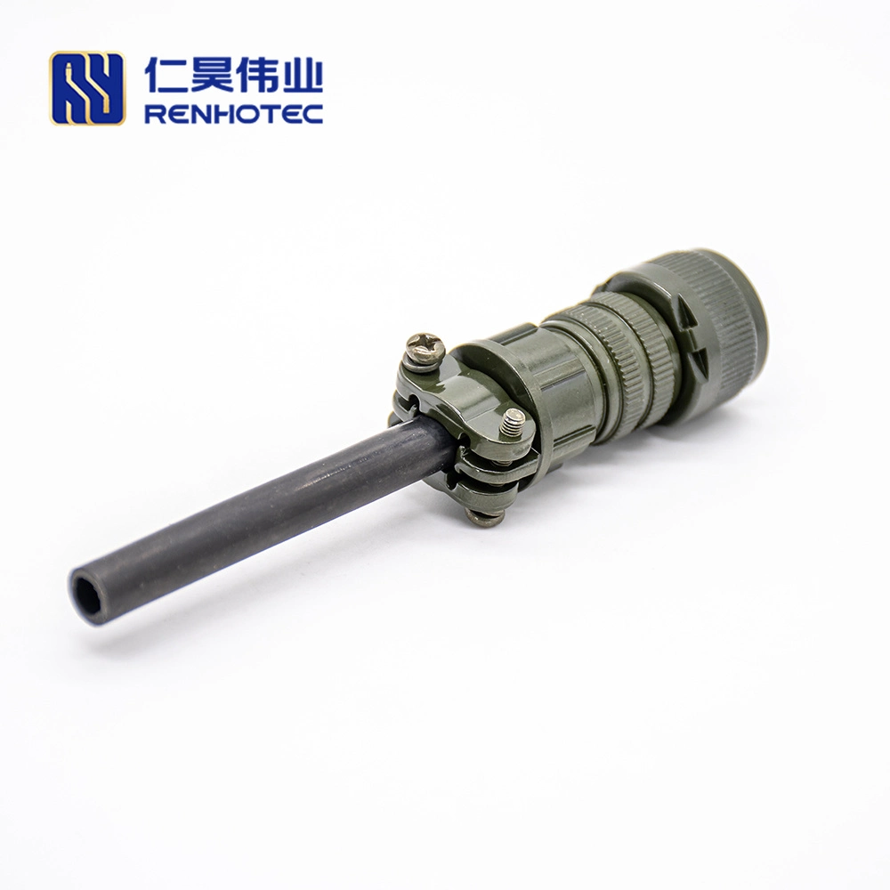 Amphenol Military Spec 5015 Straight Plug 2 Pin Circular Connector