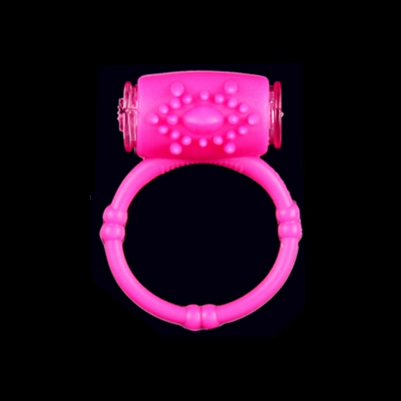 Hot Selling Vibrating Cock Ring with Button Cell