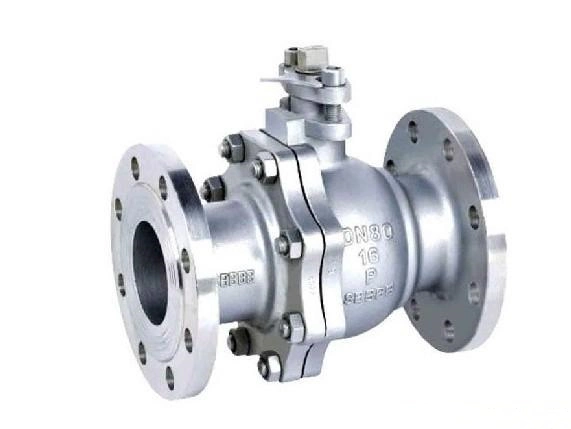 Q41f Stainless Steel Bare Shaft Flange Type Ball Valve