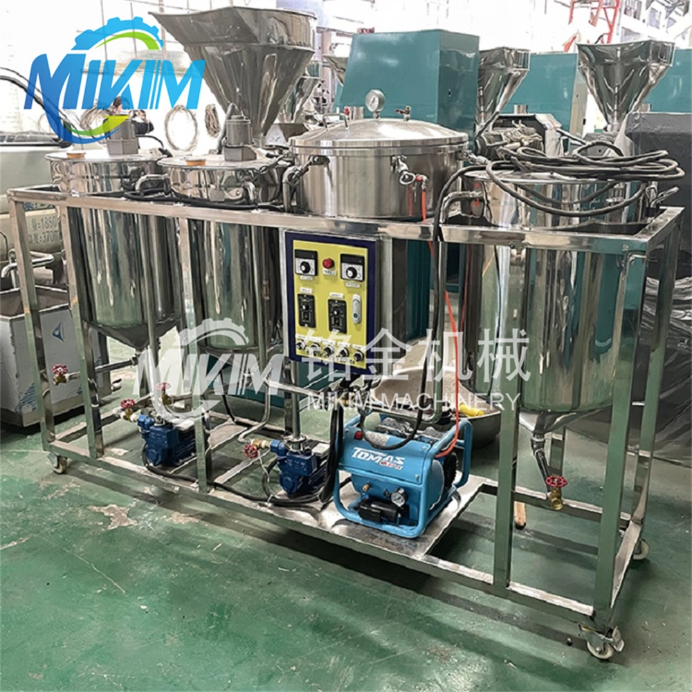 Automatic 1-50t/Day Custom Oil Refinery Machine Seed Roaster Oil Press Filter Making Production Line Refining Processing Machine of Palm Oil