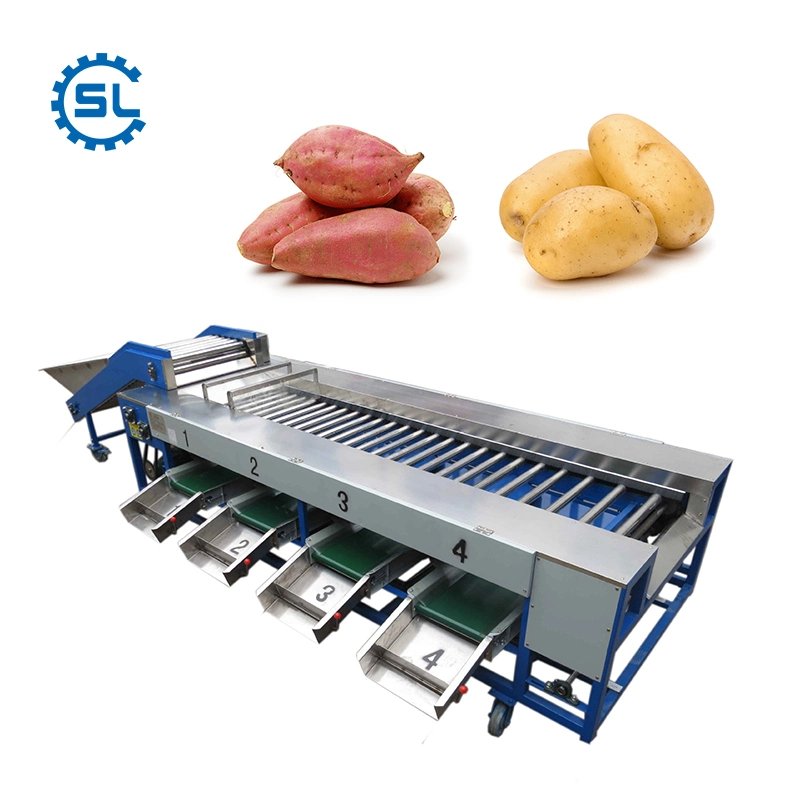 4 Ton/H Onion Potato Separator Size Sorting Machine