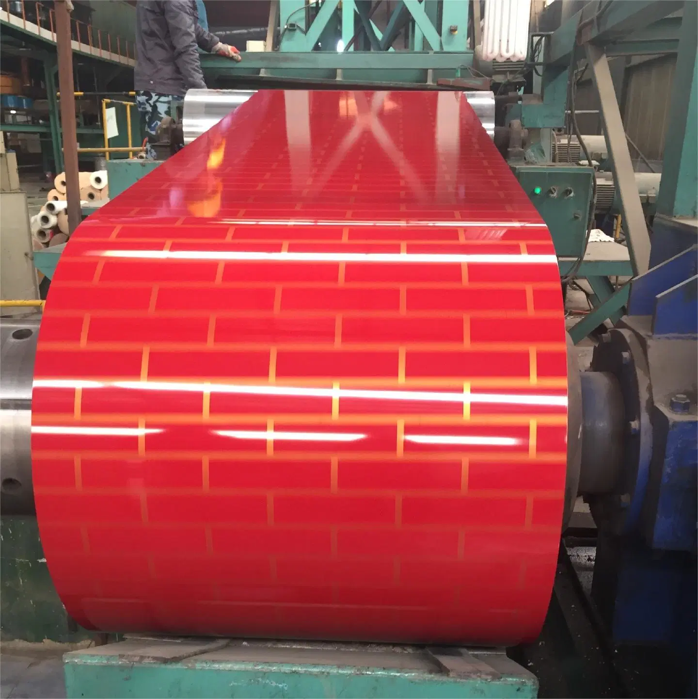 Building Materials PPGI White Gray Sea Blue Color-Coated Galvanized Steel Coil