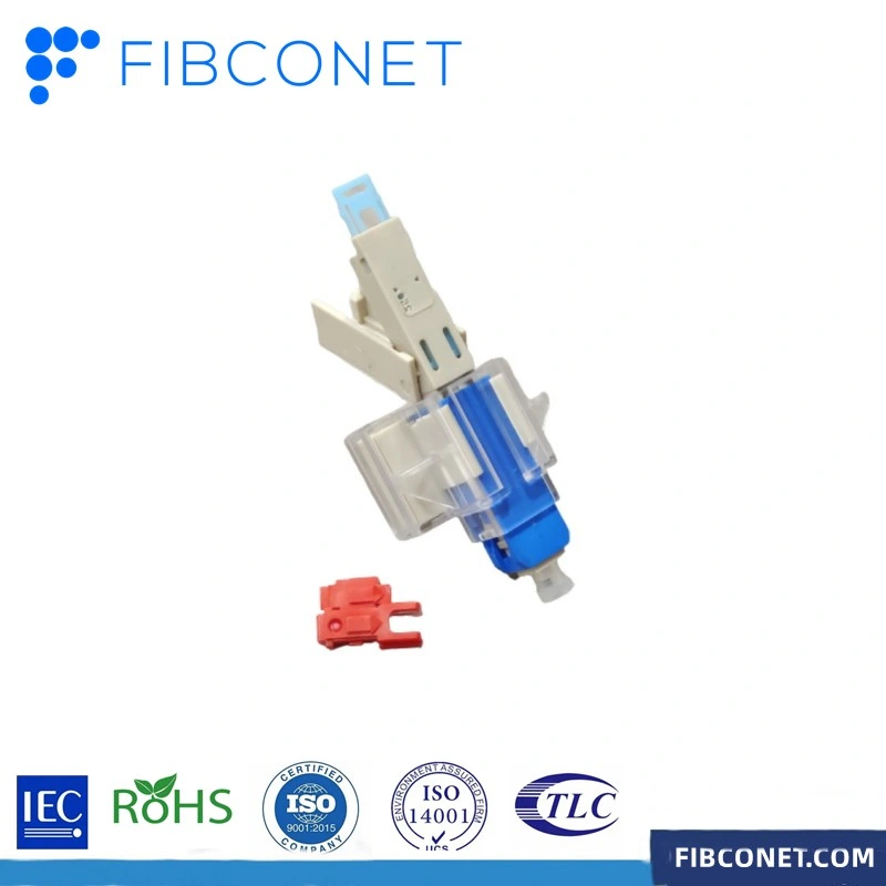 FTTH Sc Upc Singlemode Assembly Optical Fiber Optic Fast Connector