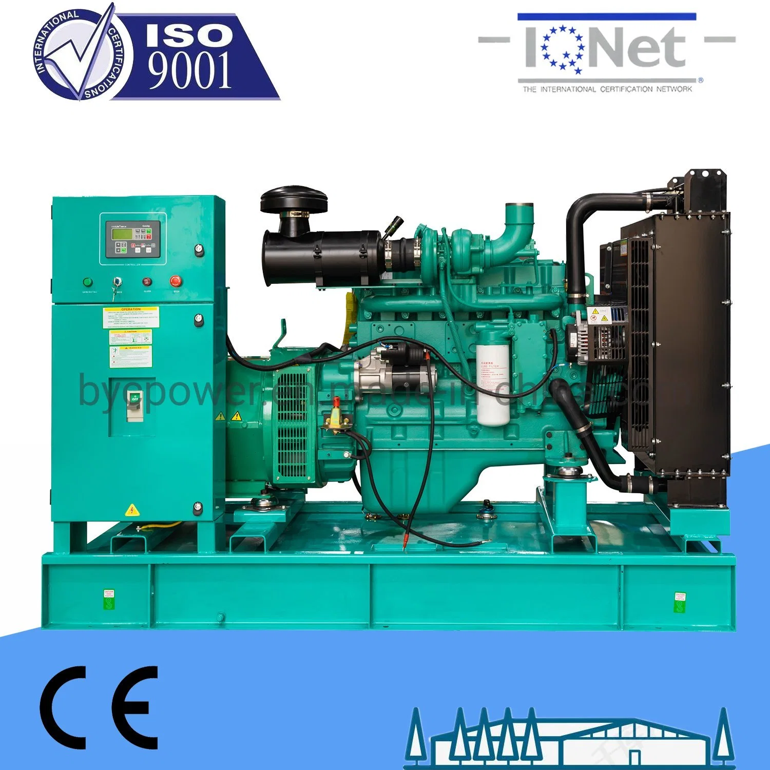 New Designed 100kw/125kVA Diesel Generator Commercial Power Genrator