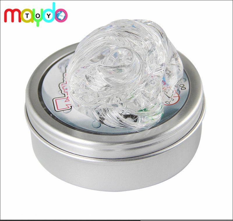 Flüssigglas Silikon Knete Transparent Denken Knete Werbe-Geschenk-Spielzeug